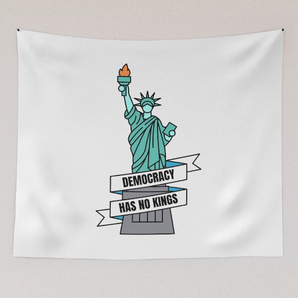 Item preview, Democracy Has No Kings designed and sold by Dondonmart.