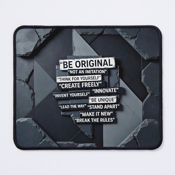 Item preview, Be Original Not An Imitation Motivational Quote designed and sold by CristalineDart.