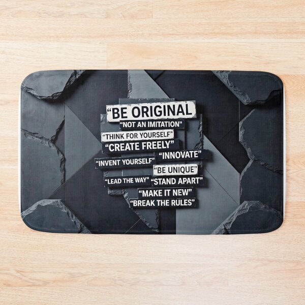 Item preview, Be Original Not An Imitation Motivational Quote designed and sold by CristalineDart.