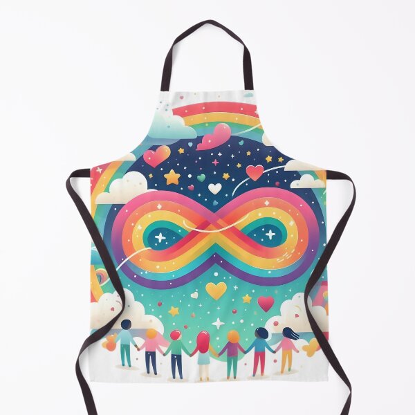 Item preview, Colorful Neurodiversity Infinity designed and sold by AI-Only Creations.