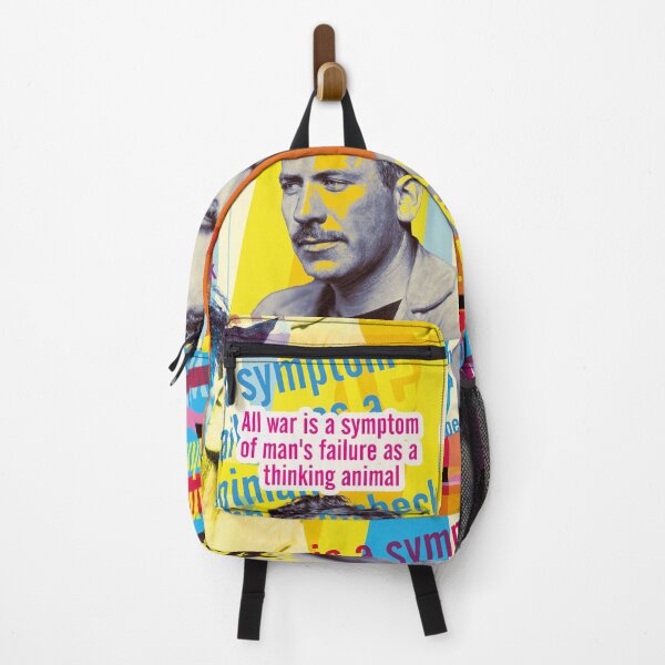 Item preview, John Steinbeck quote: All War Is A Symptom. Pop Art Design designed and sold by Mauswohn.
