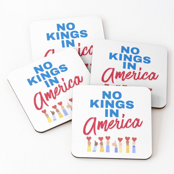 Item preview, No Kings In America designed and sold by Dondonmart.