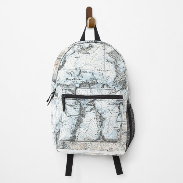 Item preview, Matterhorn on old topographic map designed and sold by Karol Majewski.