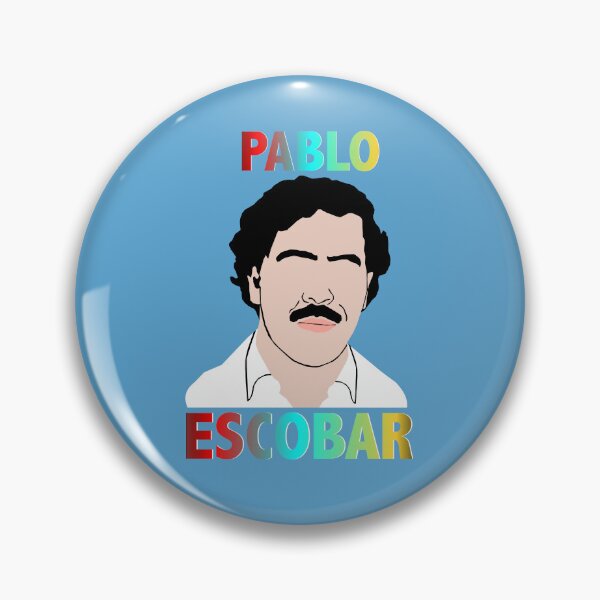 Item preview, Pablo Escobar illustration designed and sold by ZooStateofMind.