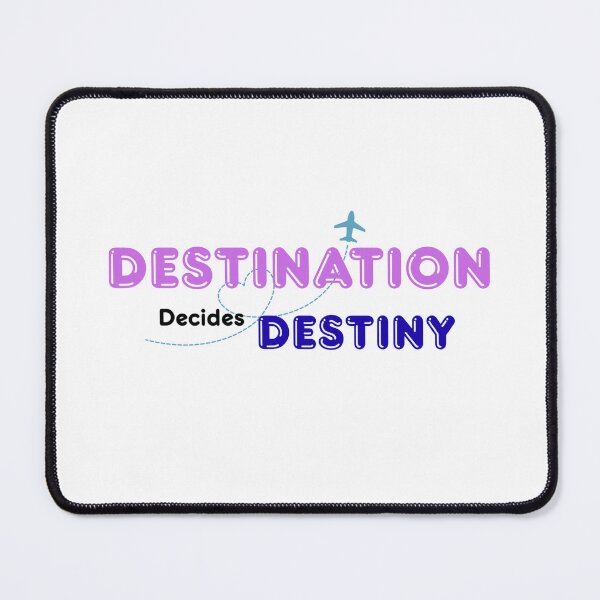 Item preview, Destination Destiny  Motivational Travel Typography designed and sold by digitalvibe4u.