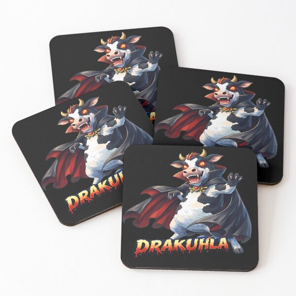 Item preview, Funny “Drakuhla” Dracula Vampire Illustration designed and sold by AuraloomAtelier.