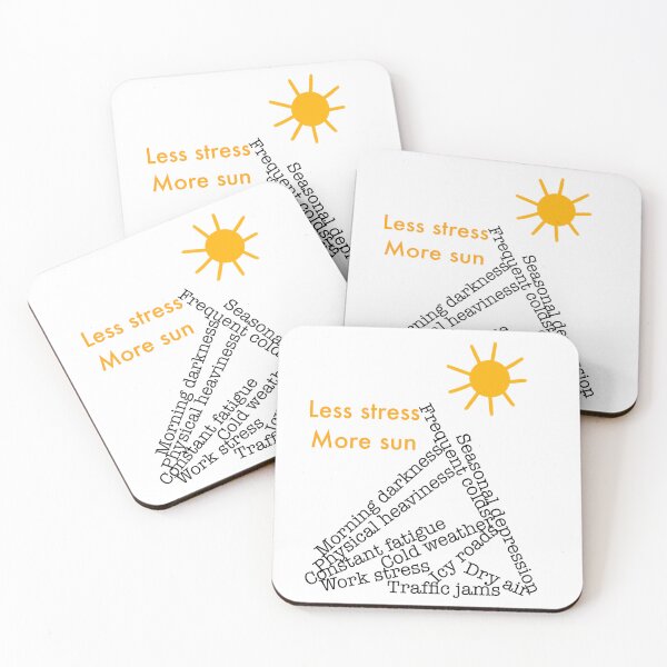Item preview, Less stress more sun designed and sold by Maryart8.
