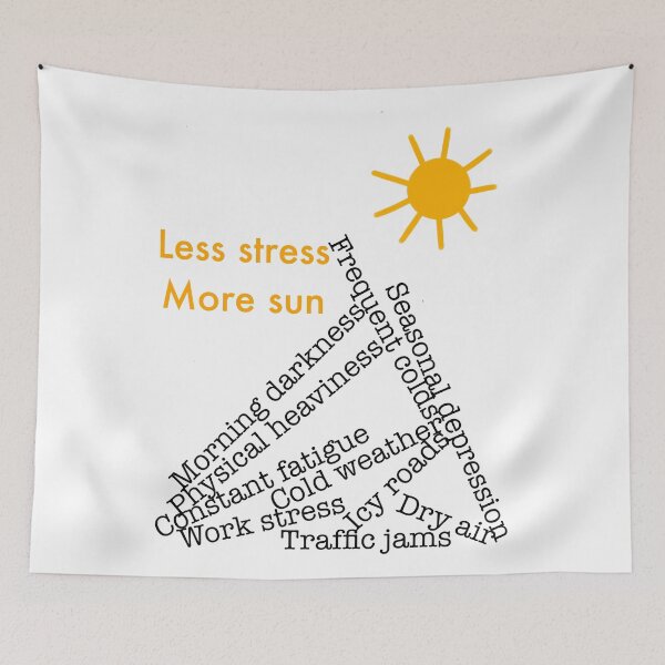 Item preview, Less stress more sun designed and sold by Maryart8.