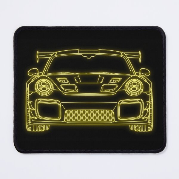 Item preview, Extreme Rear-Engine Performance Car Neon designed and sold by KeremYurtseven.