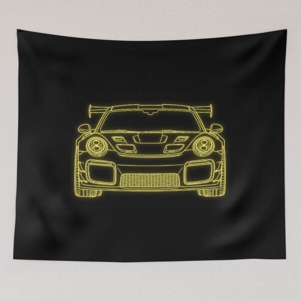 Item preview, Extreme Rear-Engine Performance Car Neon designed and sold by KeremYurtseven.