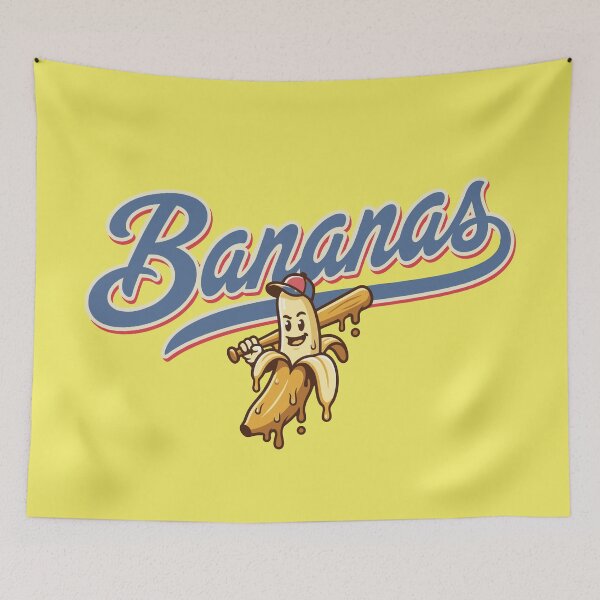 Item preview, Banana Baseball design for Women Game Day Fan designed and sold by Colorfulman.