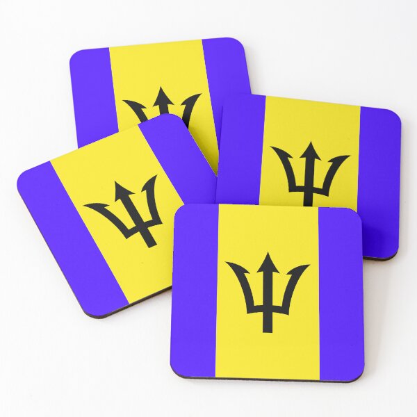 Item preview, Barbados National Flag an eastern Caribbean island  designed and sold by Peter Etchells.
