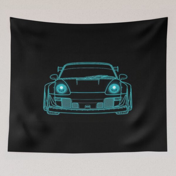 Item preview, Custom Widebody Classic German Car Neon designed and sold by KeremYurtseven.