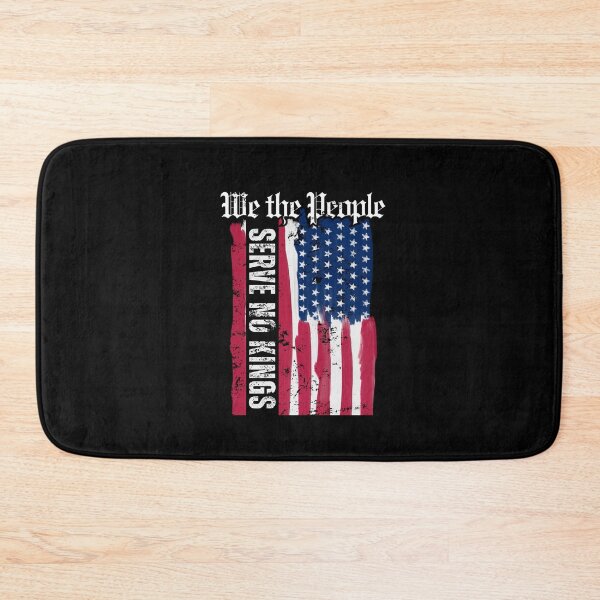 Item preview, We The People Serve No Kings Patriotic Flag designed and sold by Dondonmart.