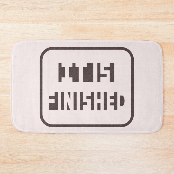 Item preview, It Is Finished Hidden Text Optical Illusion | John 19:30 Christian Good Friday Easter Typography | black designed and sold by ZechJohnRB.