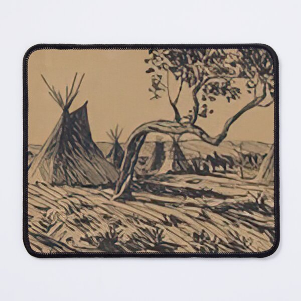 Item preview, New Upload - Maynard Dixon - Best Artist - Indian Encampment - Maynard Dixon designed and sold by MirandaZArt.