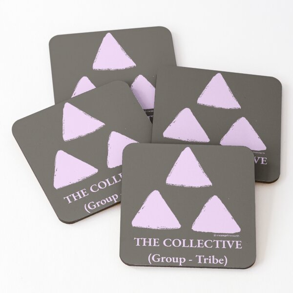 Item preview, Collective - Neolithic Cipher - Group and Tribe - Minimalist T-Shirt - #3 designed and sold by Message from Earth.