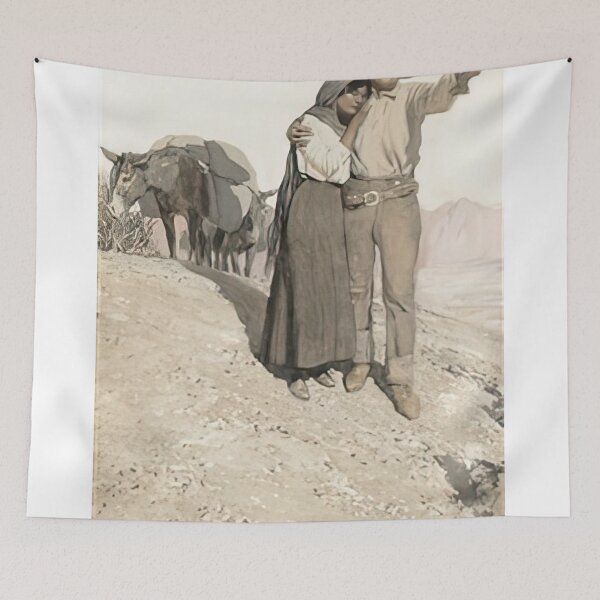 Item preview, New Upload - Maynard Dixon - Best Artist  -  Mexican Man and Woman, 1912 - Maynard Dixon  designed and sold by MirandaZArt.