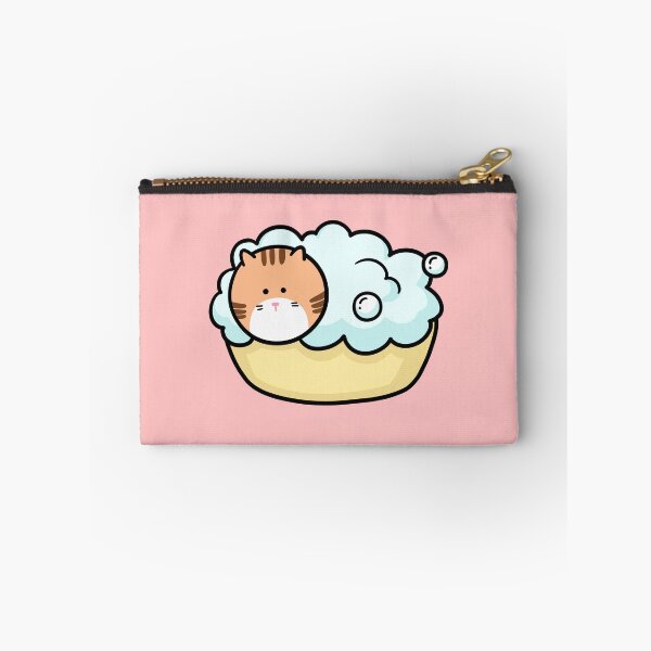 Item preview, Ginger Cat Taking a Relaxing Bubble Bath designed and sold by ubborn.