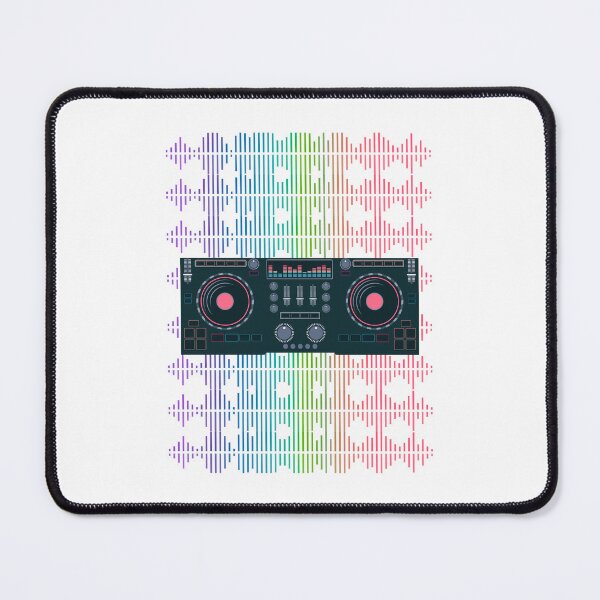 Item preview, Turntable, abstract soundwaves, designed and sold by YEMIDELDESIGNS.