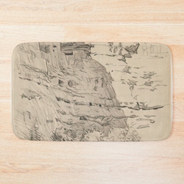 Item preview, New Upload - Maynard Dixon - Best Artist  -  Montezuma's Castle near Camp Verde, AZ, 1900 - Maynard Dixon  designed and sold by MirandaZArt.