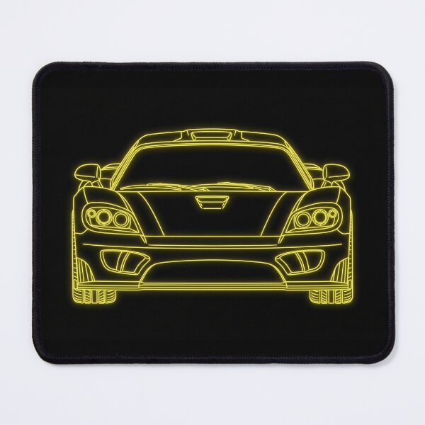 Item preview, Powerful American Mid-Engine Supercar Neon designed and sold by KeremYurtseven.