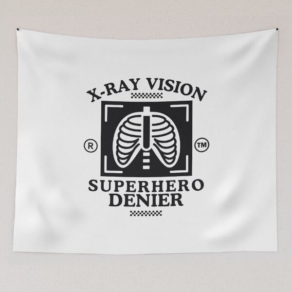 Item preview, X-ray vision superhero denier designed and sold by Peerless-Prime.