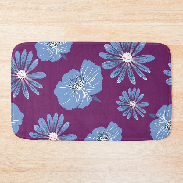 Item preview, Bright summer floral pattern featuring vibrant and colorful flowers designed and sold by Line-Aura.