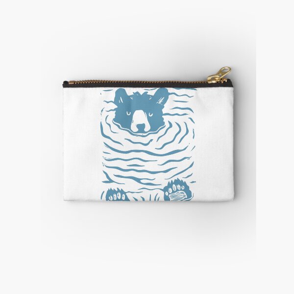 Item preview, bear linocut designed and sold by zainab hussain.
