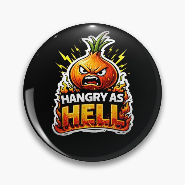 Item preview, Hangry As Hell Funny Angry Food Mood Design designed and sold by Timeless Junction.