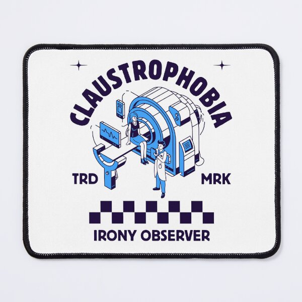 Item preview, Claustrophobia irony observer designed and sold by Peerless-Prime.