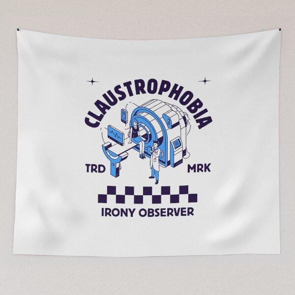 Item preview, Claustrophobia irony observer designed and sold by Peerless-Prime.