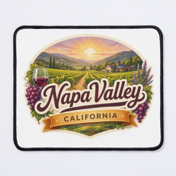 Item preview, Napa Valley California  designed and sold by PamLeeDesign.