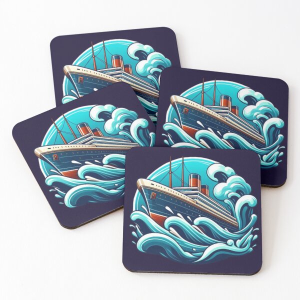 Item preview, Ocean Liner – Bold Nautical Adventure designed and sold by Dogandesighn.