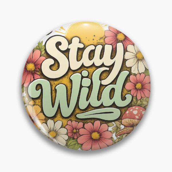 Item preview, Stay Wild Floral Design designed and sold by EchosAndInk.