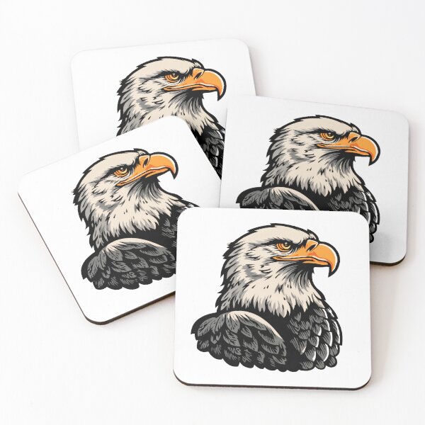 Item preview, Fierce Majesty – Bald Eagle Portrait designed and sold by ForeverPrintsOK.