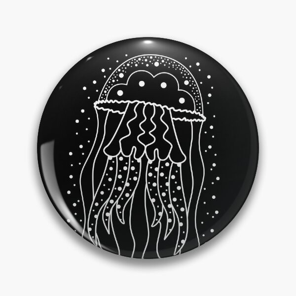 Artikelvorschau, Vintage Surfer Qualle Dotwork Ocean Design entworfen und verkauft von Visigang.