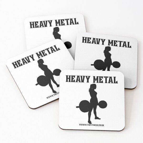 Item preview, Heavy Metal Barbell Lady designed and sold by TMFitness.