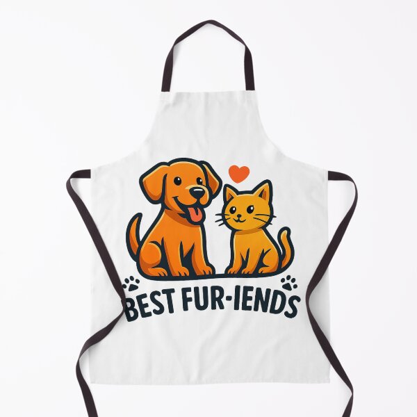 Item preview, Best Fur-iends Dog & Cat Logo – Cute Pet Duo Design designed and sold by OwnYourMood.