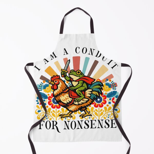 Item preview, FUNNY FROG I Am a Conduit for Nonsense designed and sold by Jakab33.