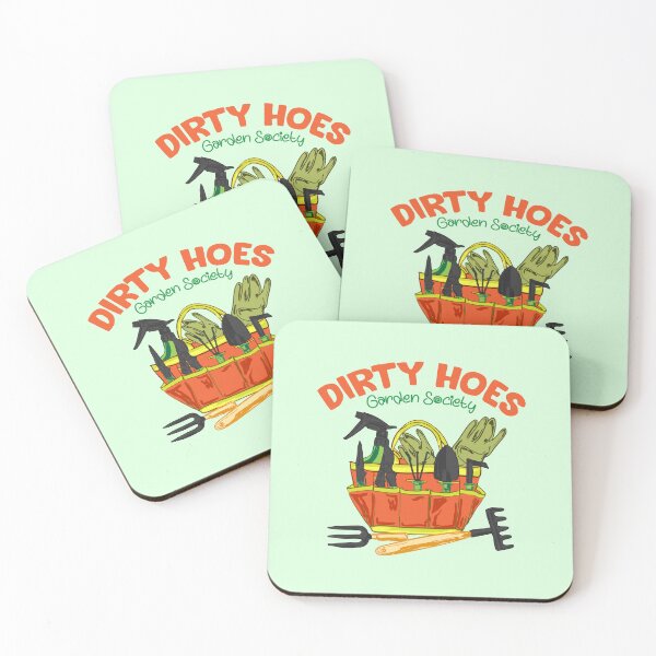 Item preview, Dirty Hoes Garden Society Quirky Gardening Illustration designed and sold by MaiZephyr.
