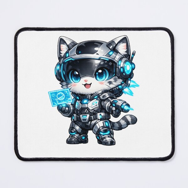 Item preview, Chibi Cat from the Future designed and sold by Minato_Monarch.