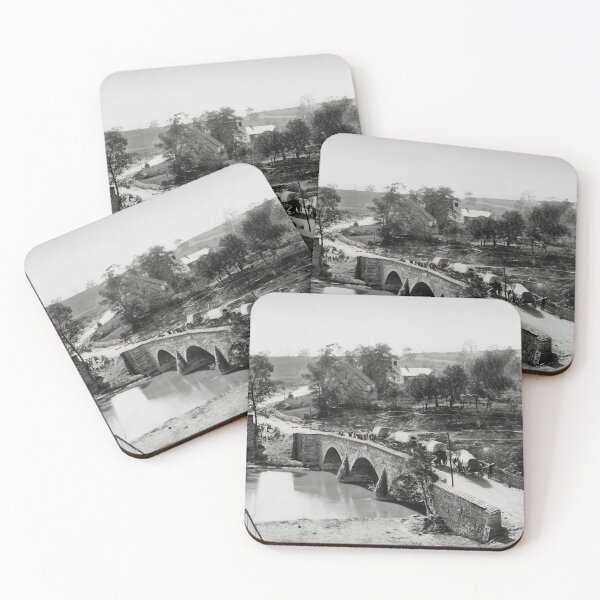 Item preview, Civil War Wagon Bridge Crossing Historic Landscape Photograph designed and sold by TheSoulOfArt.