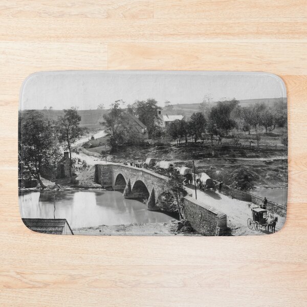Item preview, Civil War Wagon Bridge Crossing Historic Landscape Photograph designed and sold by TheSoulOfArt.