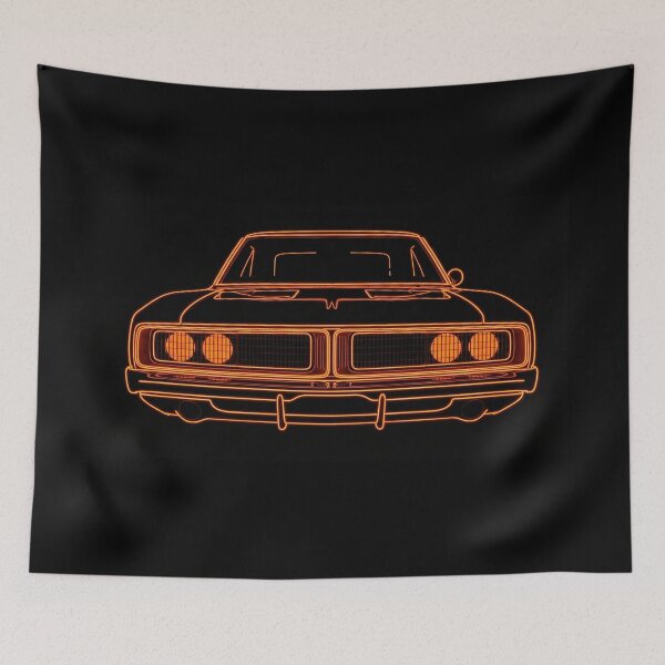 Item preview, Iconic 1960s American Muscle Car Neon designed and sold by KeremYurtseven.