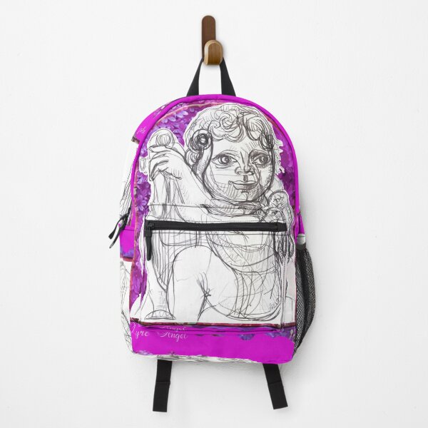 Item preview, Angel Playing Lyre (Drawing by ACCI) designed and sold by VanyssaGraphics.