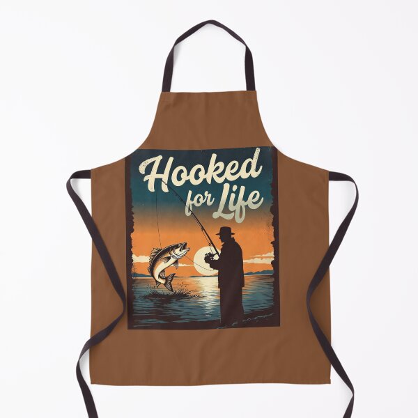 Item preview, Hooked for Life - Vintage Fishing Adventure designed and sold by HALYNA070824.