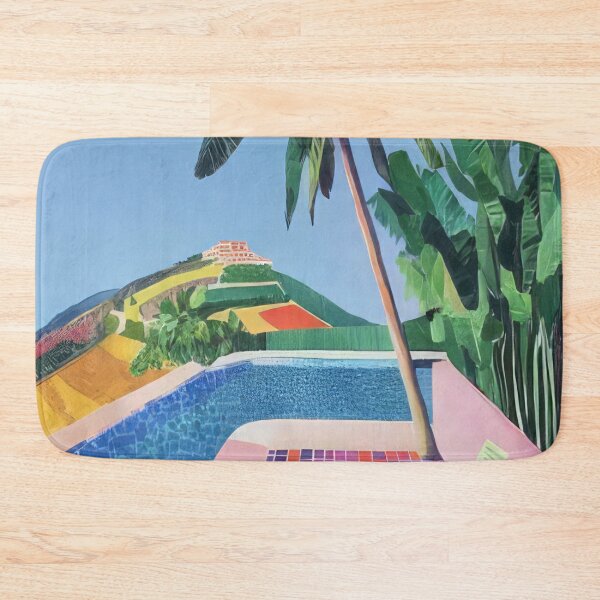 Item preview, David Hockney - David Hockney - David Hockney (200) - Vibrant California Pool – Pop Art Print Inspired by David Hockney designed and sold by KirstenShShop.