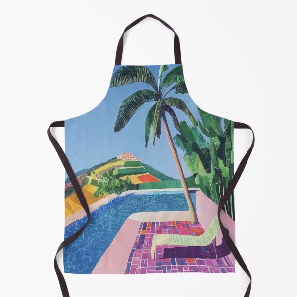 Item preview, David Hockney - David Hockney - David Hockney (202) - Vibrant California Pool – Pop Art Print Inspired by David Hockney designed and sold by KirstenShShop.