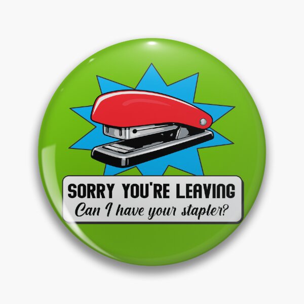Item preview, Funny Sorry You're Leaving Retirement Stapler Work Colleague designed and sold by CreativeBridge.